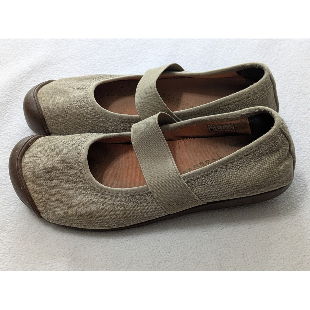 Keen Women's Olive Tan Mary Jane Flats
